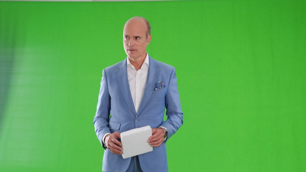 avesco beim Filmdreh