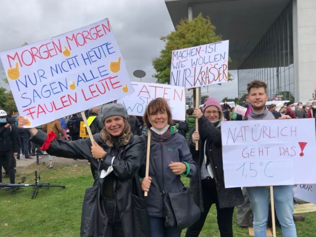 avesco beim Streik am 24.09.2021
